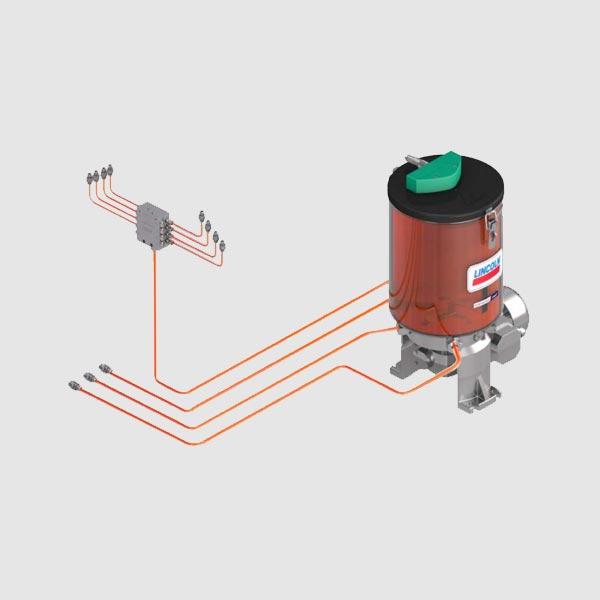 Muli Line Lubrication System