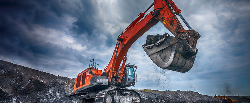 Lubrication for excavators Lubrication for excavators